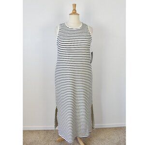 Pomander Place Navy Stripe Gio Maxi Dress NEW - XXL